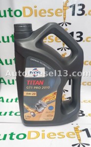 Engine oil 0W20 TITAN GT1 PRO 2010 5L