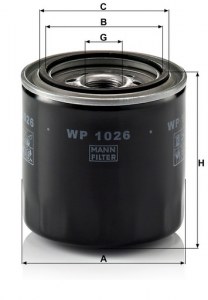 OIL FILTER TOYOTA WK716